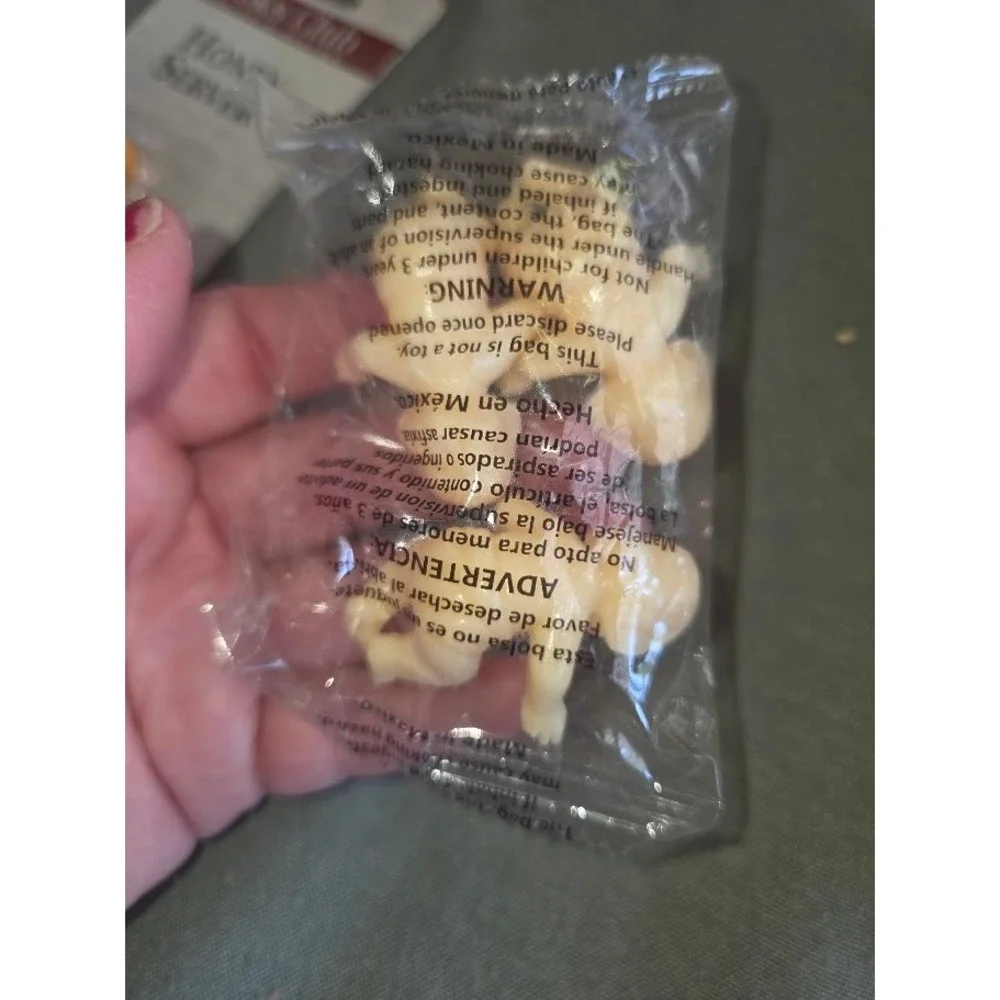 Mini Plastic Babies for King Cake Baby Shower Games Party Favors 3 Count Tan